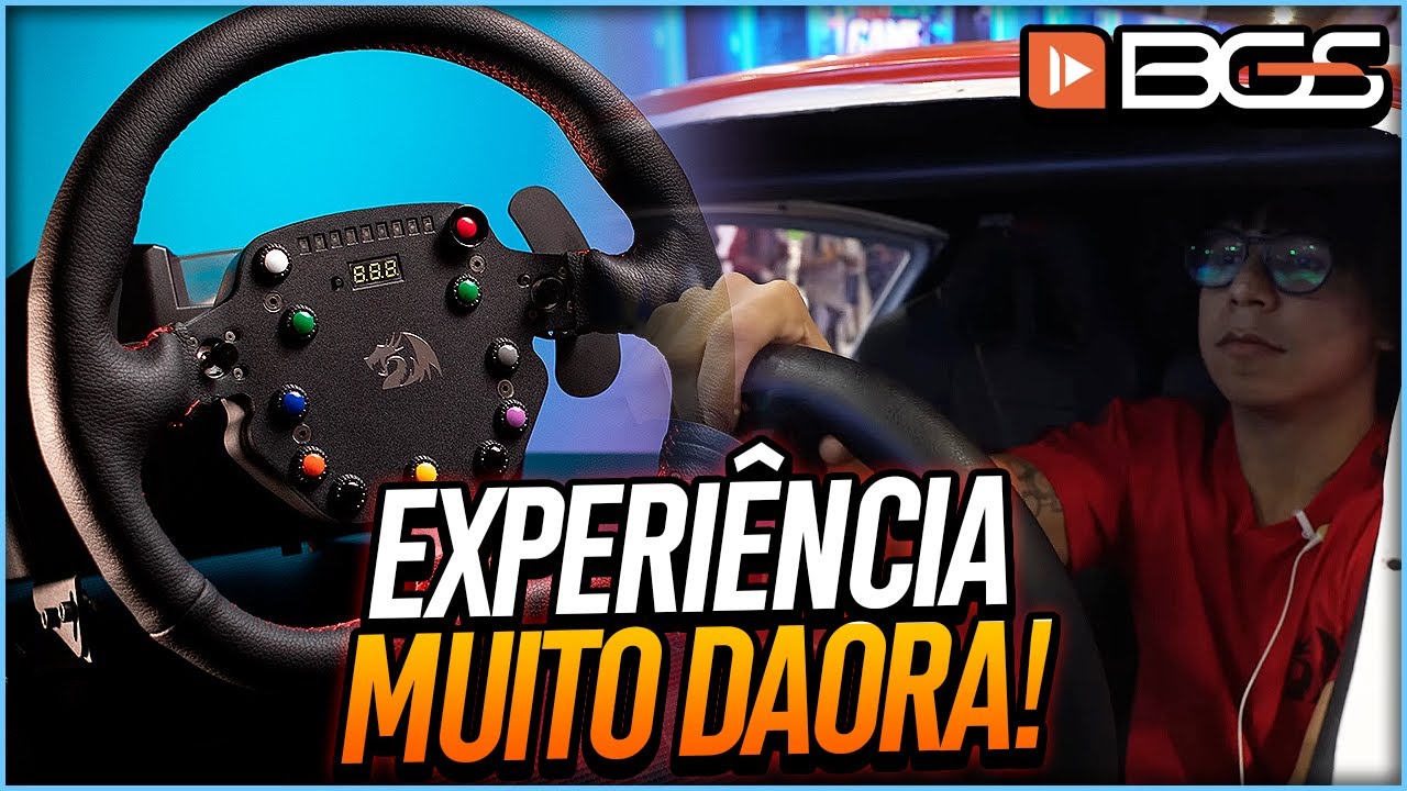 TESTAMOS O REDRAGON GT32! O VOLANTE PROFISSIONAL DA REDRAGON!