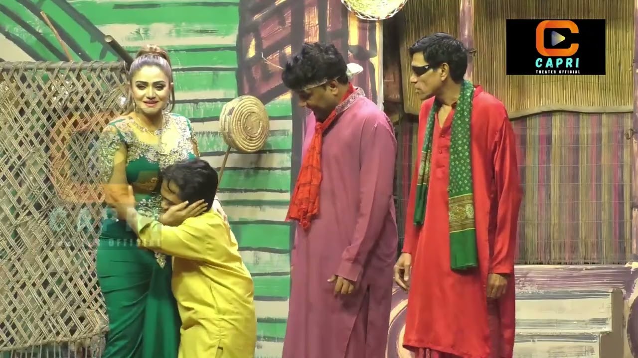 Vicky Kodu | Feroza Ali | Goshi With Shazab Mirza | Shoka Shahkotia | New Comedy Clip Stage Drama