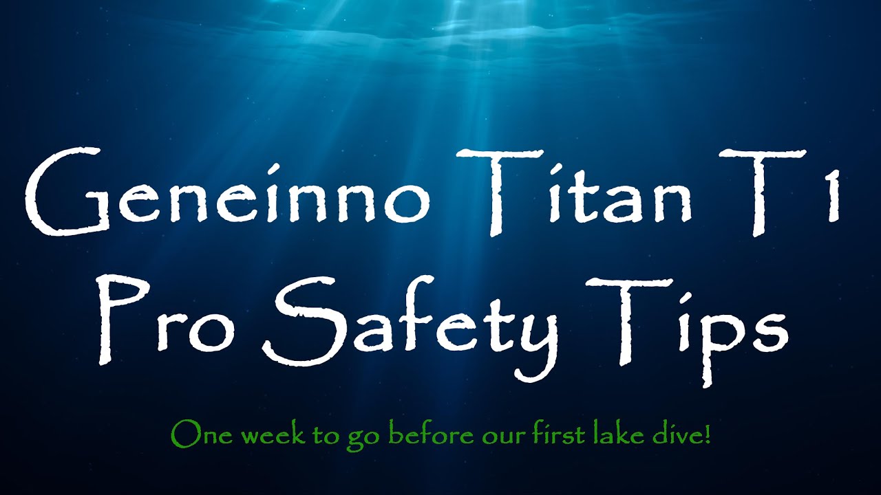 Titan T1 Pro Underwater Drone Safety Tips