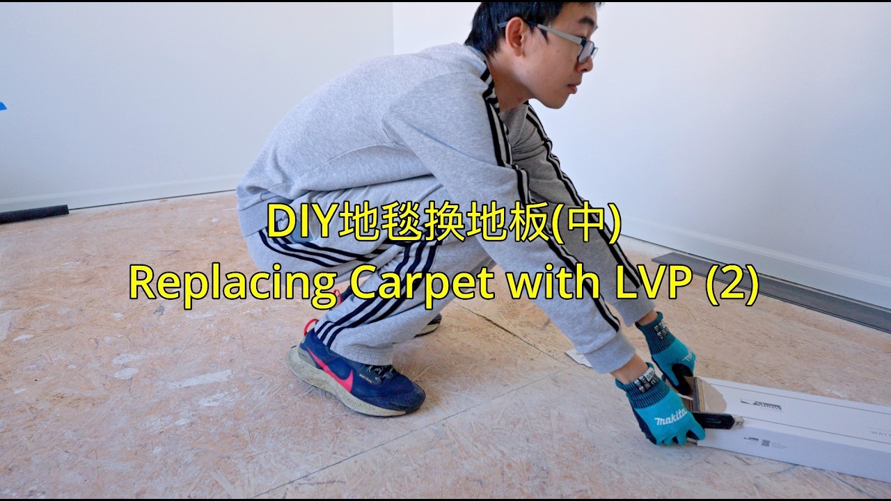 DIY replacing carpet with LVP (2)