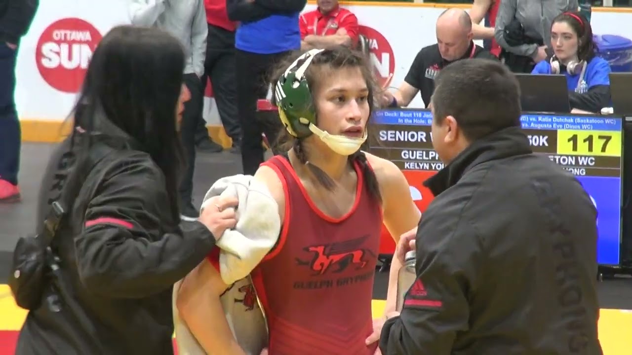 2024 Sr CDN Nat WW50kg Jessica Hong (NCWC) vs Kelyn Young (Guelph)