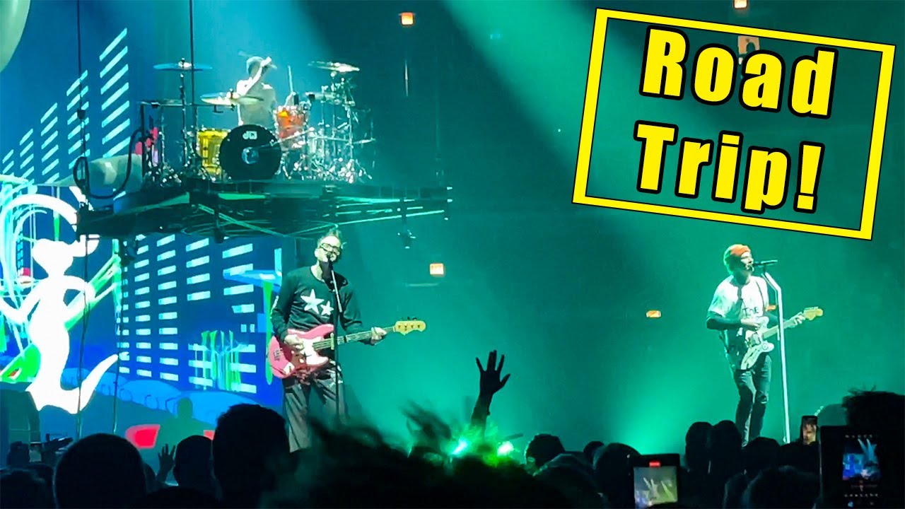Driving 6 HOURS for BLINK-182 LIVE in Chicago! (road trip)