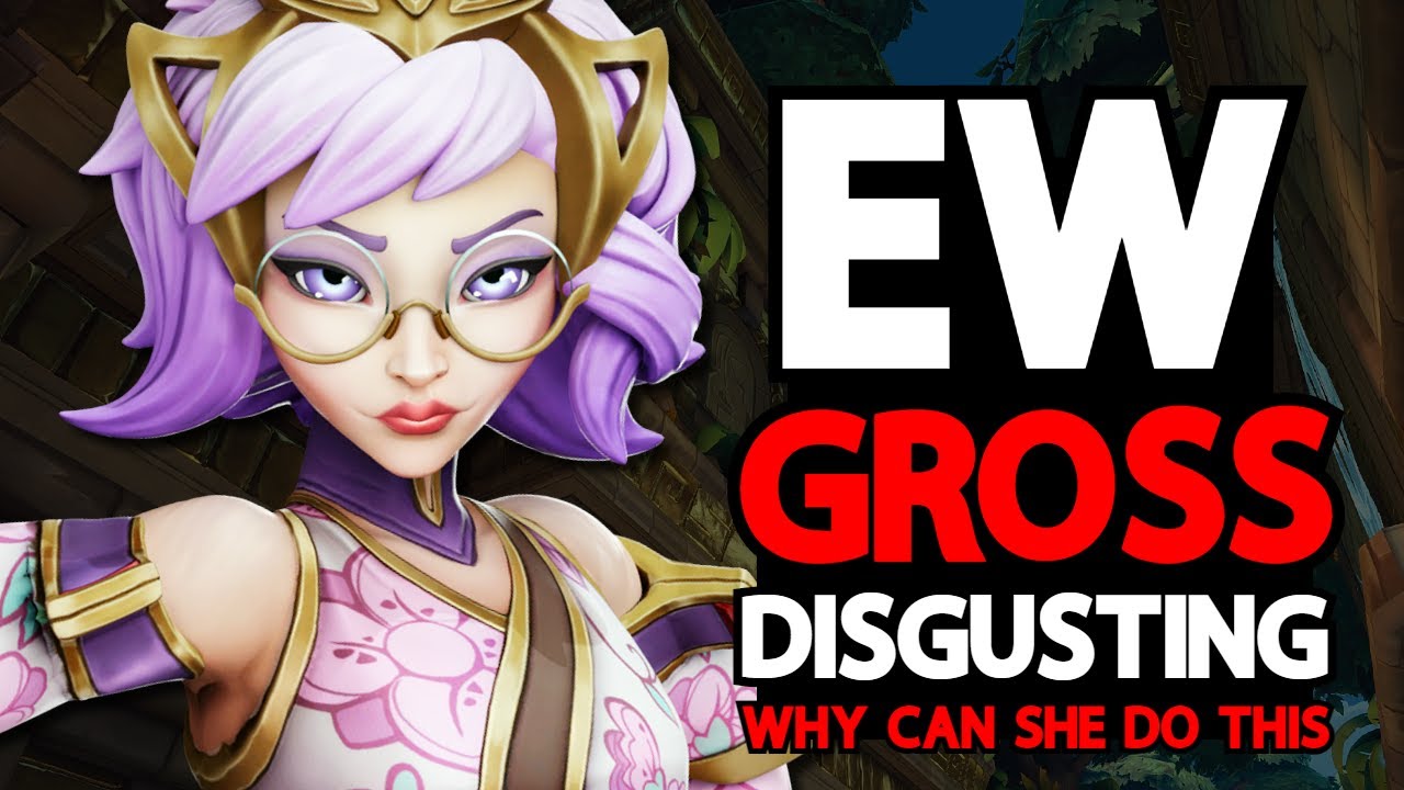 DMG Rei is Stinky and Gross and Icky and Disgusting. (Paladins)