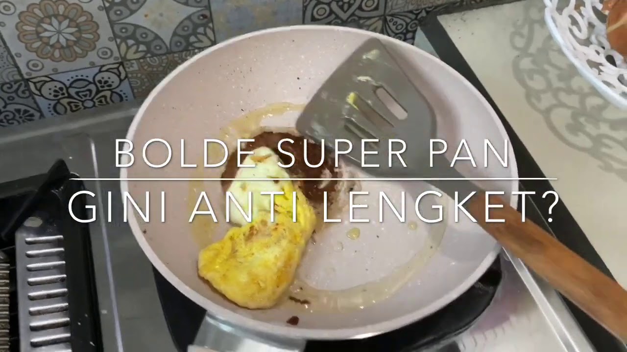 REVIEW Panci Granite Super Pan BOLDE | Beneran anti lengket?
