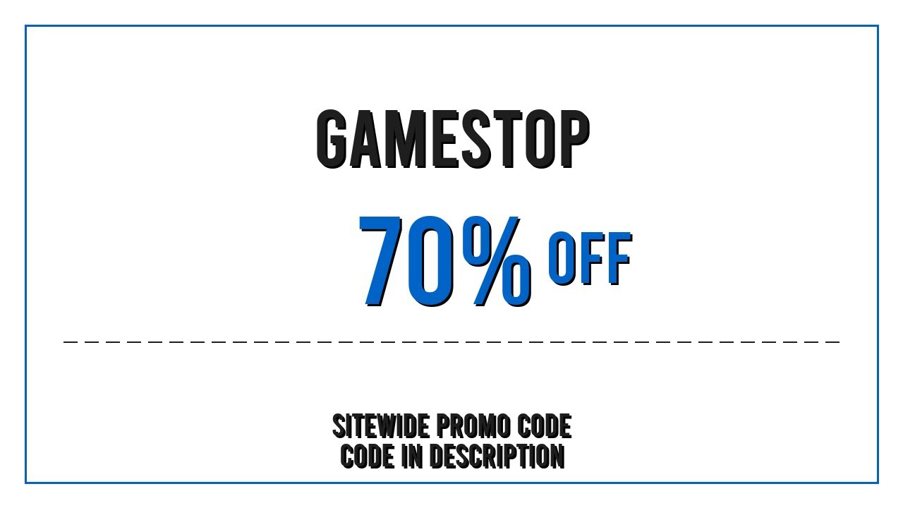 GameStop Promo Code 2025 June