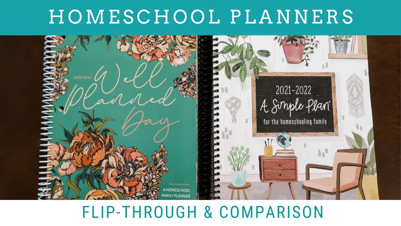 BEST HOMESCHOOL PLANNER // Homeschool Planner Flip-through/ Comparison