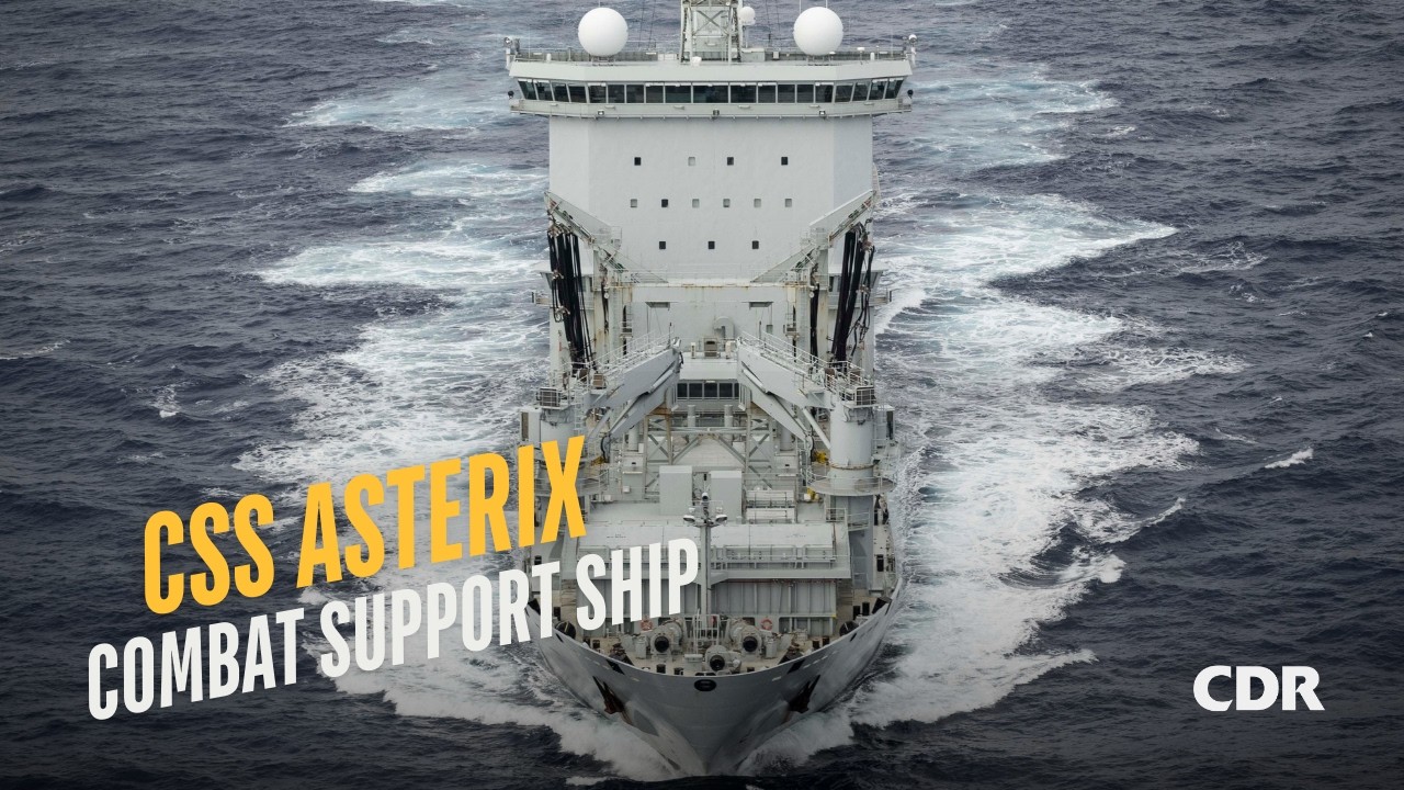 CSS Asterix -  Federal Fleet Services - Combat Support Ship
