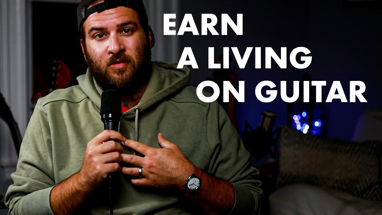 How I Make Money by Playing Guitar Online