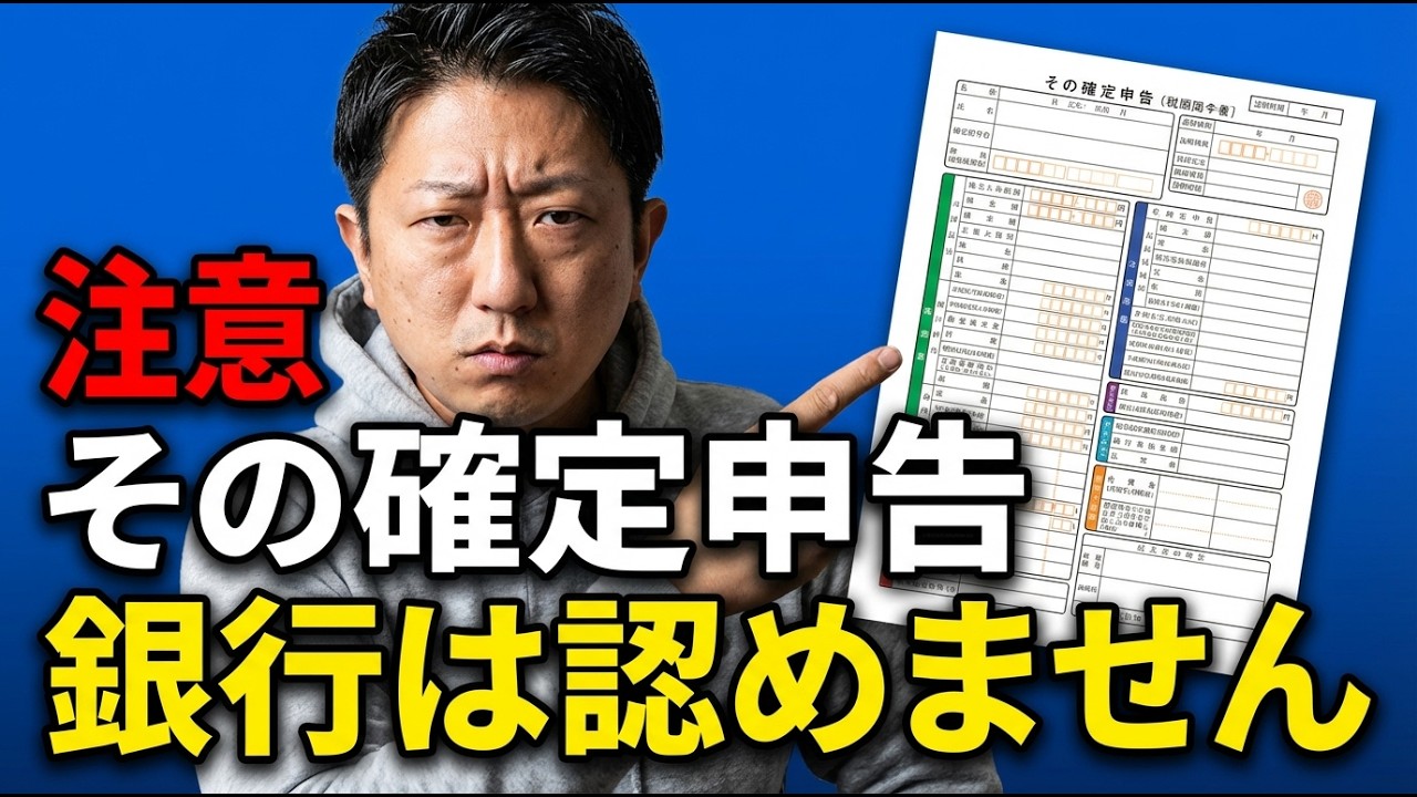 確定申告書のままだと融資で落ちる…銀行が“通用しない申告書”を見るポイント3つ