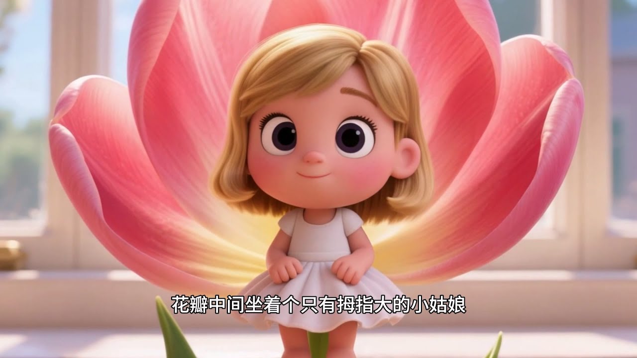 睡前故事：拇指姑娘 | 安徒生童话冒险放松入睡