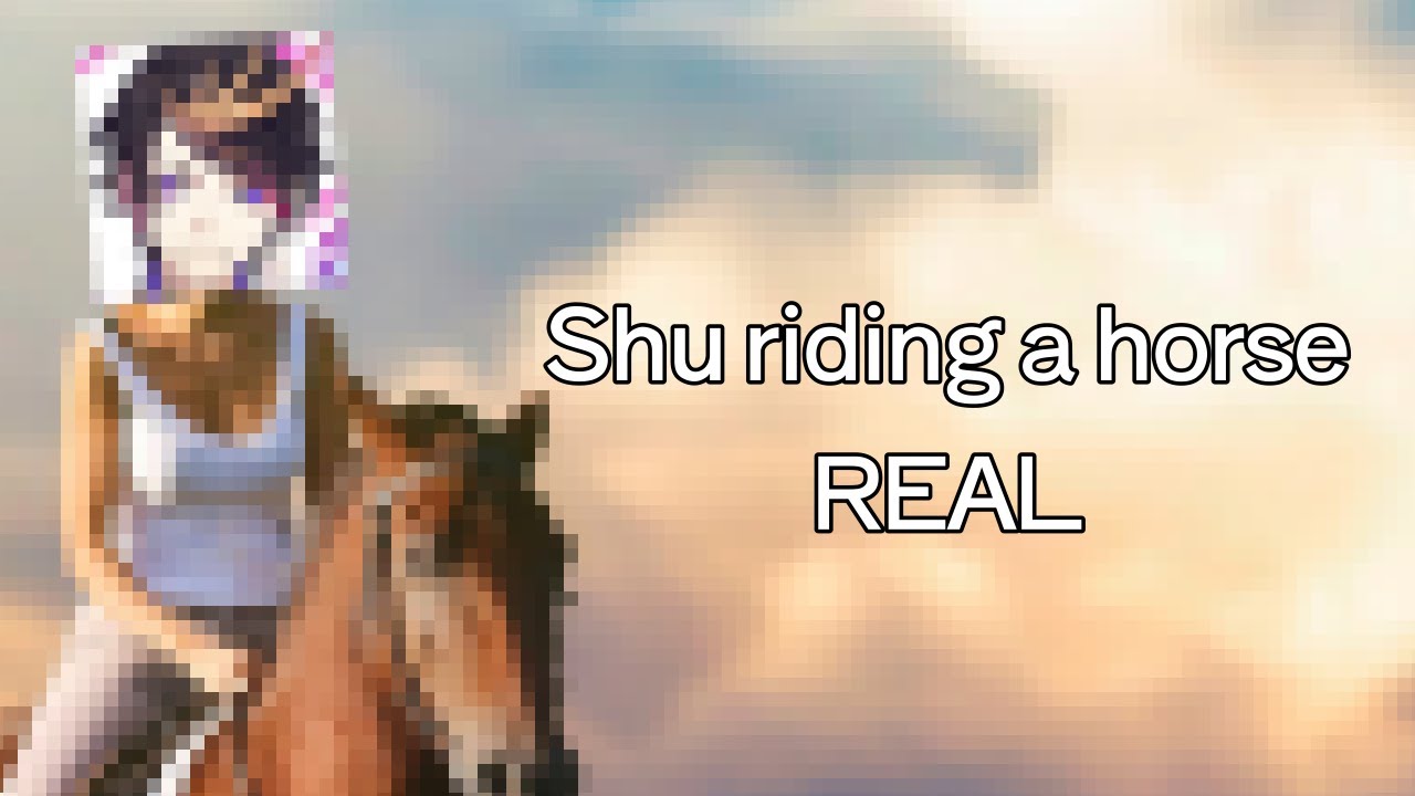 so i made shu ride a horse using ai art