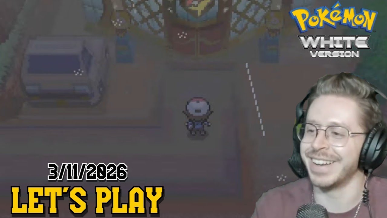 BACK FOR THE BADGE! Let's Play LIVE - Pokemon: White Version (3/11/2026)