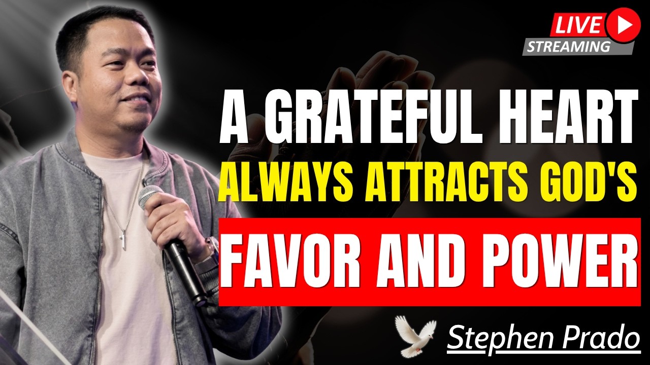 THE SECRET TO RECEIVING MORE OF GOD'S BLESSINGS | Stephen Prado