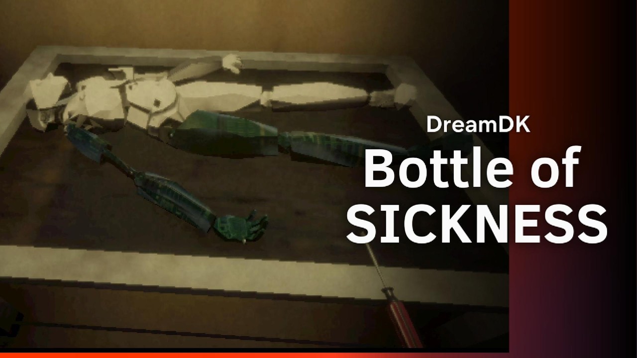 This Indie Horror Game Messed Me Up |  Don’t Drink It | Bottle of Sickness Gameplay