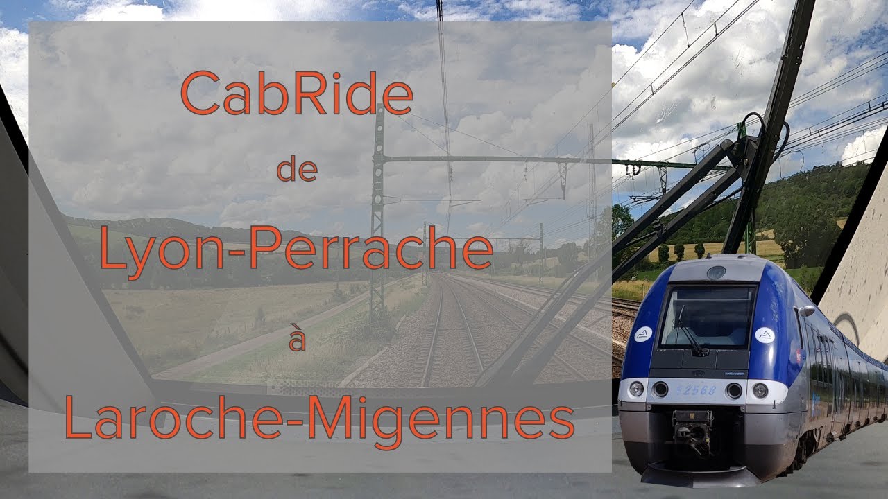 Cab Ride entre Lyon-Perrache et Laroche-Migennes
