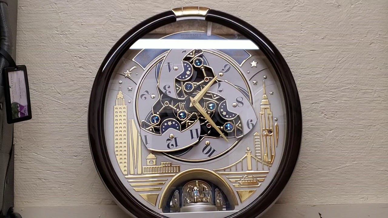 Seiko QXM382BRH all melodies A-C