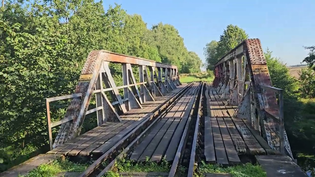 An abandoned Nazi mega project. The Masurian canal