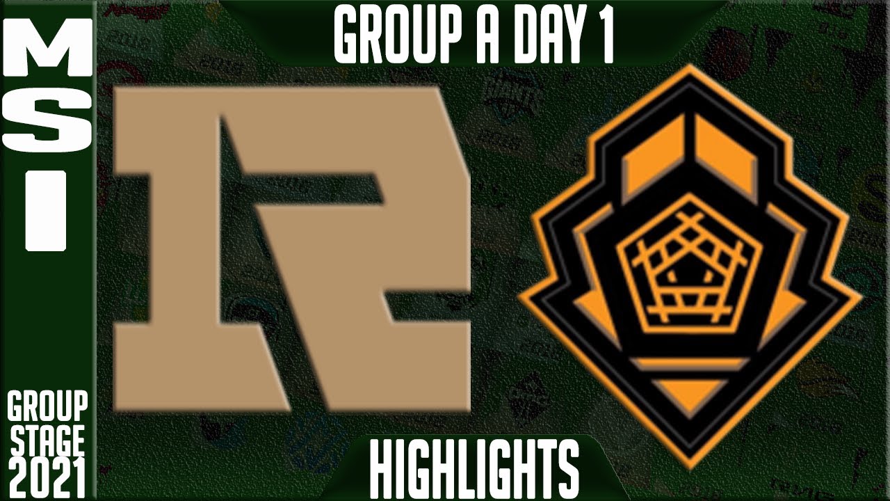 RNG vs PGG Highlights | MSI 2021 Day 1 Group A | Royal Never Give Up vs Pentanet GG