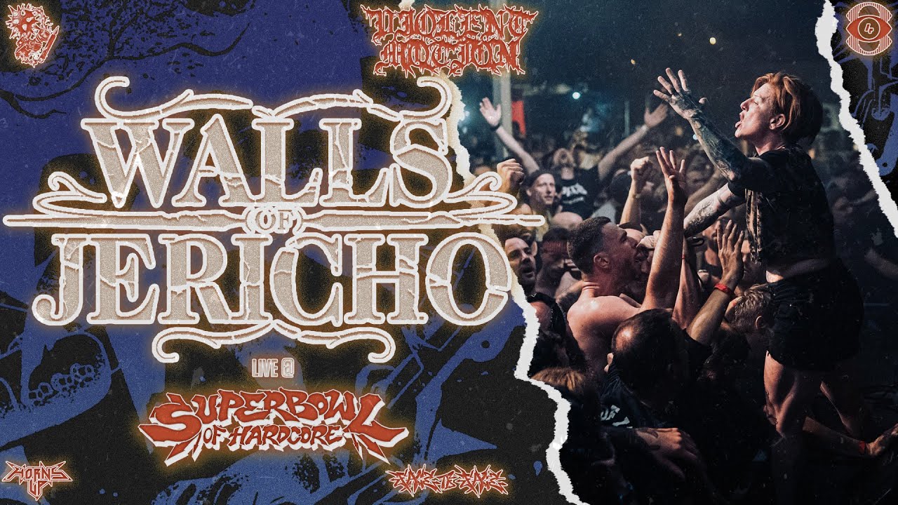 WALLS OF JERICHO - LIVE @SUPERBOWL OF HARDCORE FEST 2025 - 4K - [FULL SET - MULTI CAM] 27/06/2025