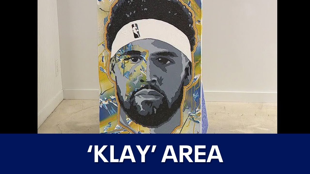 Warriors fans' art exhibit, tribute for Klay Thompson ahead of Chase Center game | KTVU