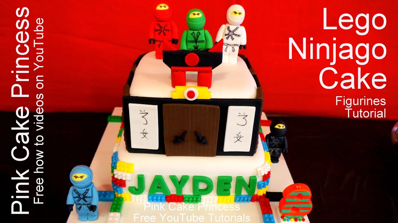 How to make the Lego Movie / Ninjago Cake Topper Figurines
