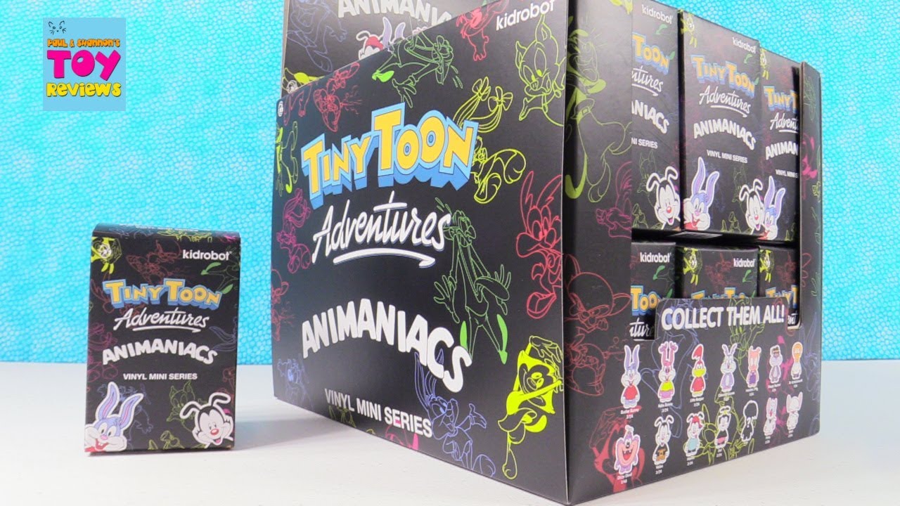 Kidrobot Tiny Toon Animaniacs Vinyl Mini Figure Series Unboxing | PSToyReviews