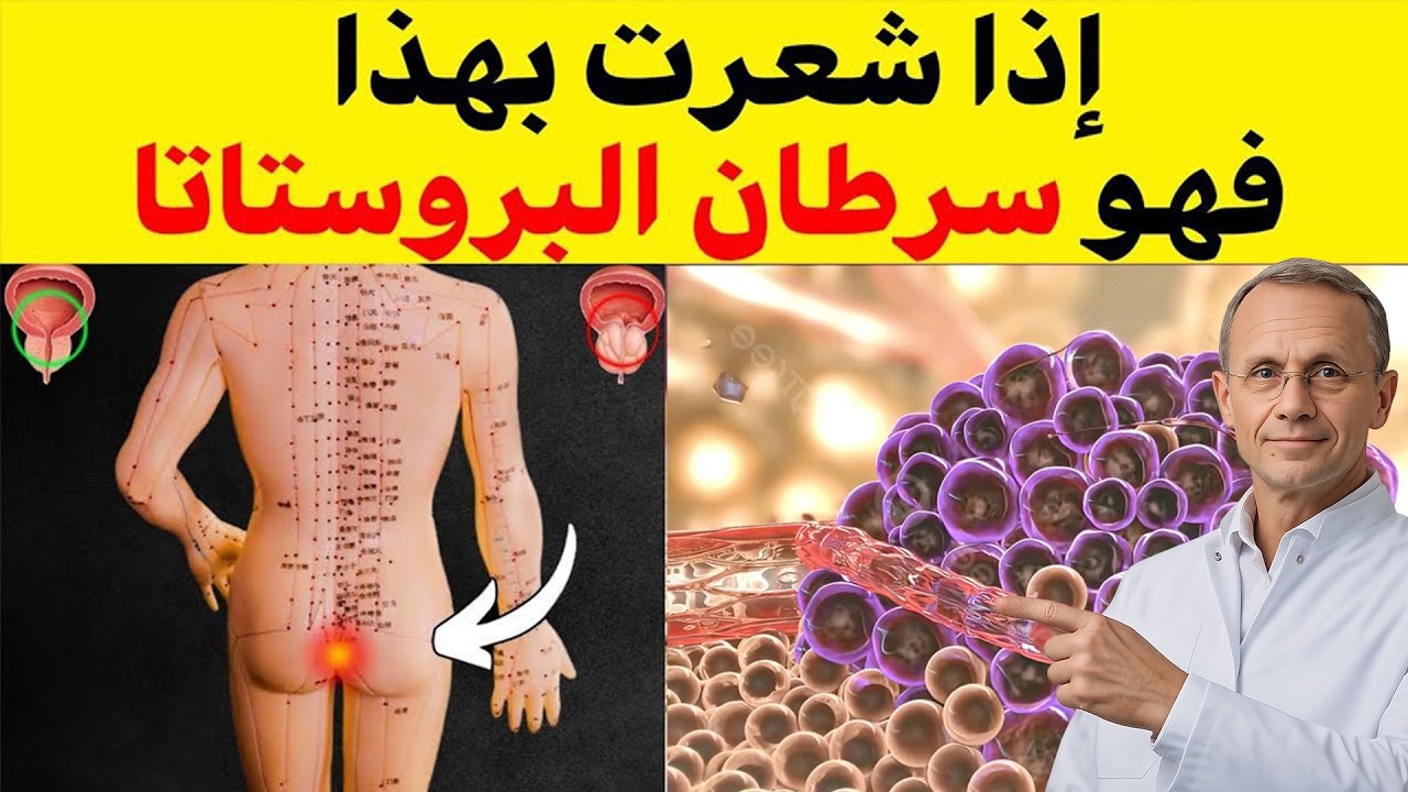 🛑لا تتجاهل هذه الأعراض الـ8… قد تنقذ حياتك من سرطان البروستاتا! أخطر 8 أعراض صامتة لسرطان البروستاتا