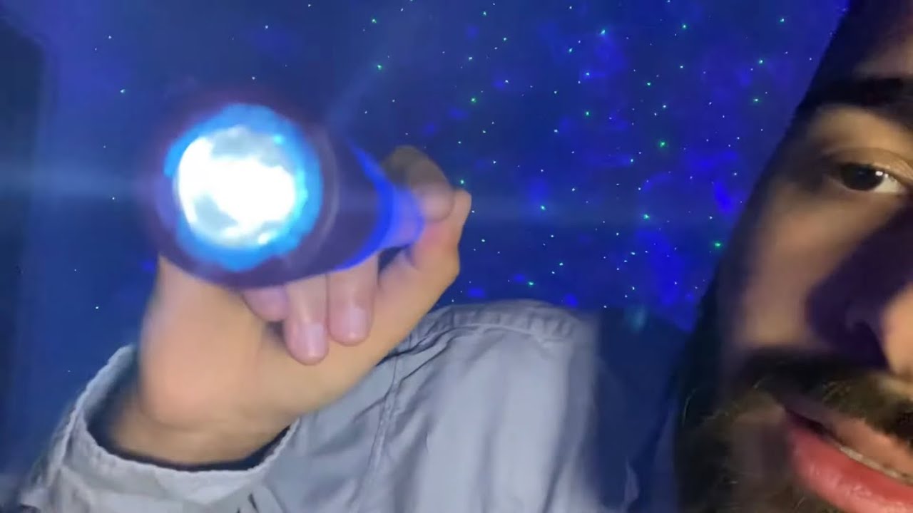 ASMR Cranial Nerve Exam (but all in blue)
