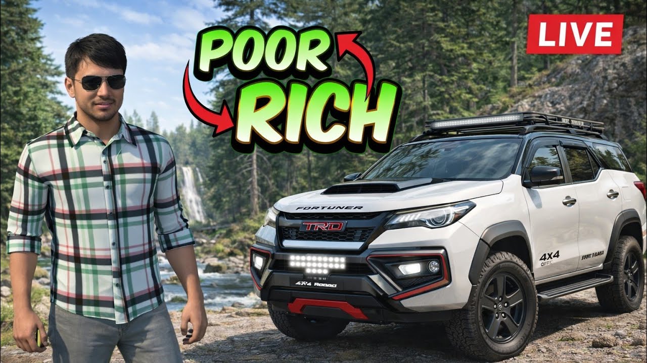 I modified my fortuner poor to 🤑🔥