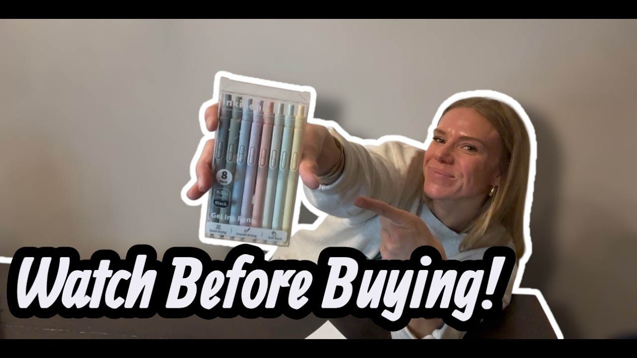 What you NEED to Know - Gel Pen Pack!