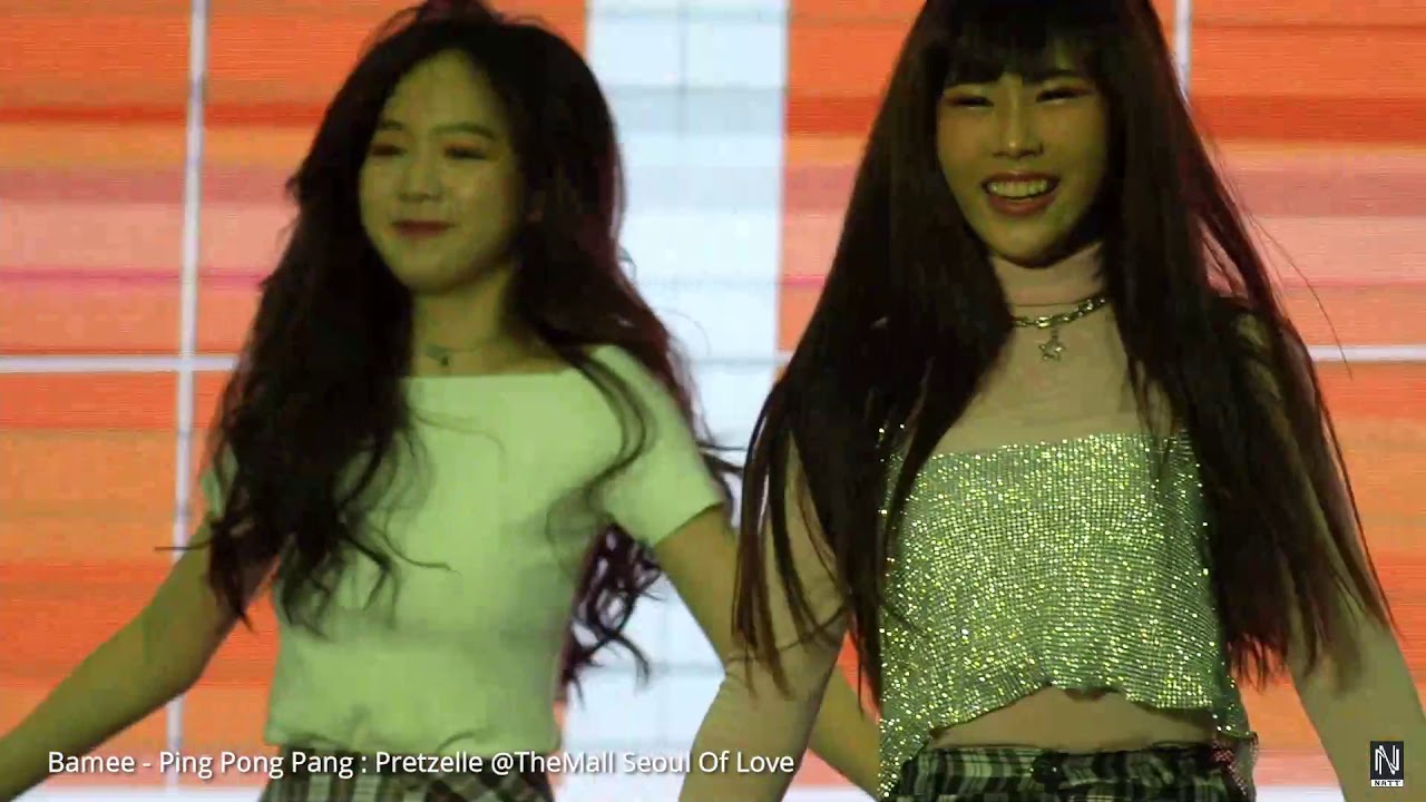 [Fancam] Bameekt Focus - Ping Pong Pang : Pretzelle @TheMall Seoul Of Love