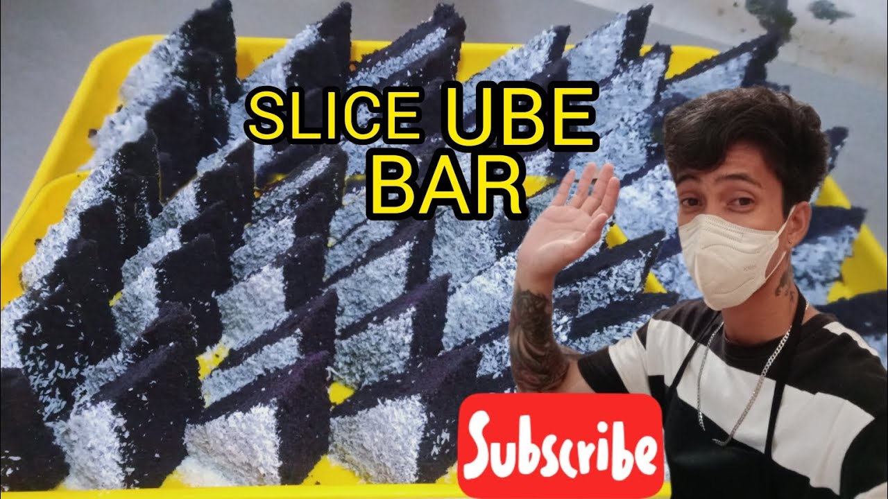 paano gumawa nang slice ube bar.#baking tips baking toturials#elancaketv