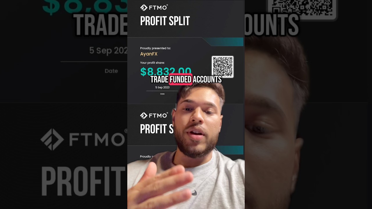 I Just Got A +$3,000 Payout From FTMO In 1 Week ✅ #trading #ftmo #payout