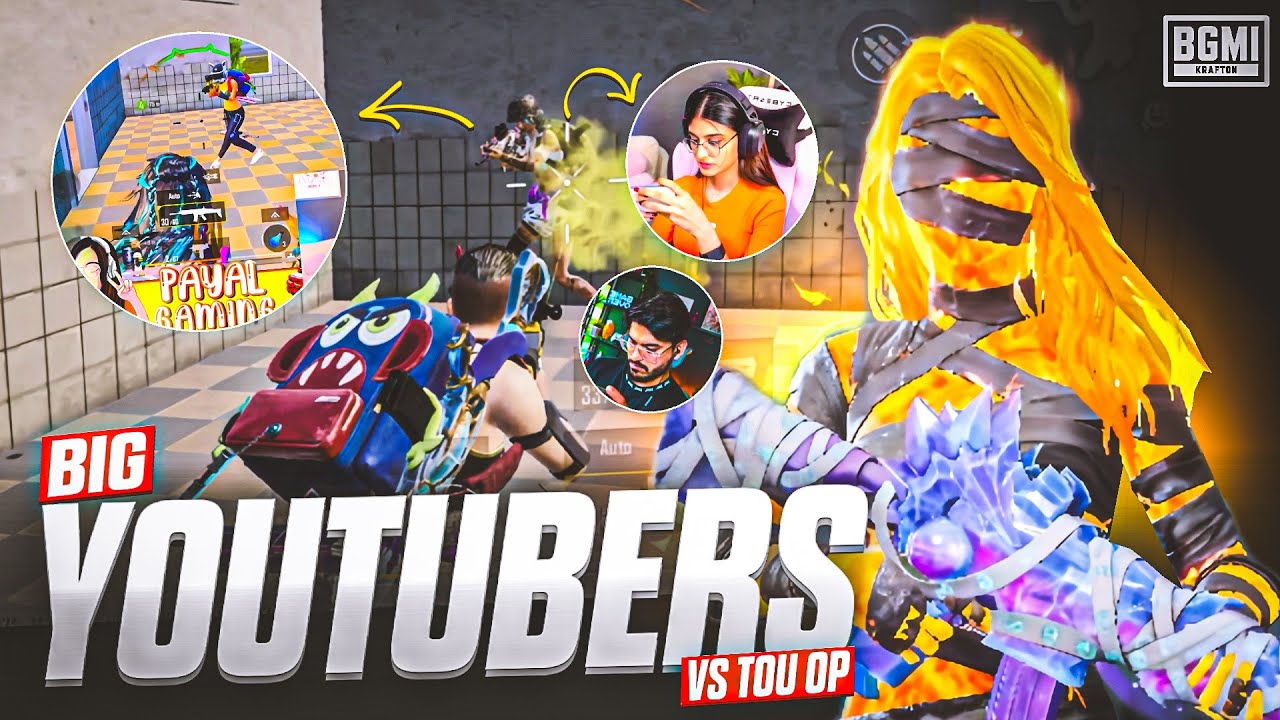 BIG YOUTUBERS VS TOUOP] | BGMI CONQUEROR LOBBY&rsquo;S CLUTCHS 🔱