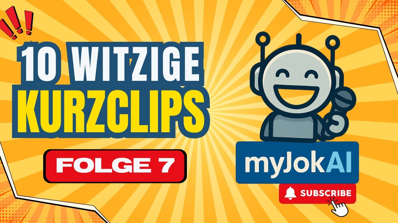 Folge 7 | 10 witzige Kurzclips 😂 | Deutsche Comedy-Serie | #myJokAI