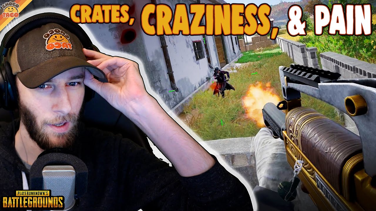 A Game of Crates, Craziness, & Pain ft. HollywoodBob | chocoTaco PUBG Taego Duos Gameplay