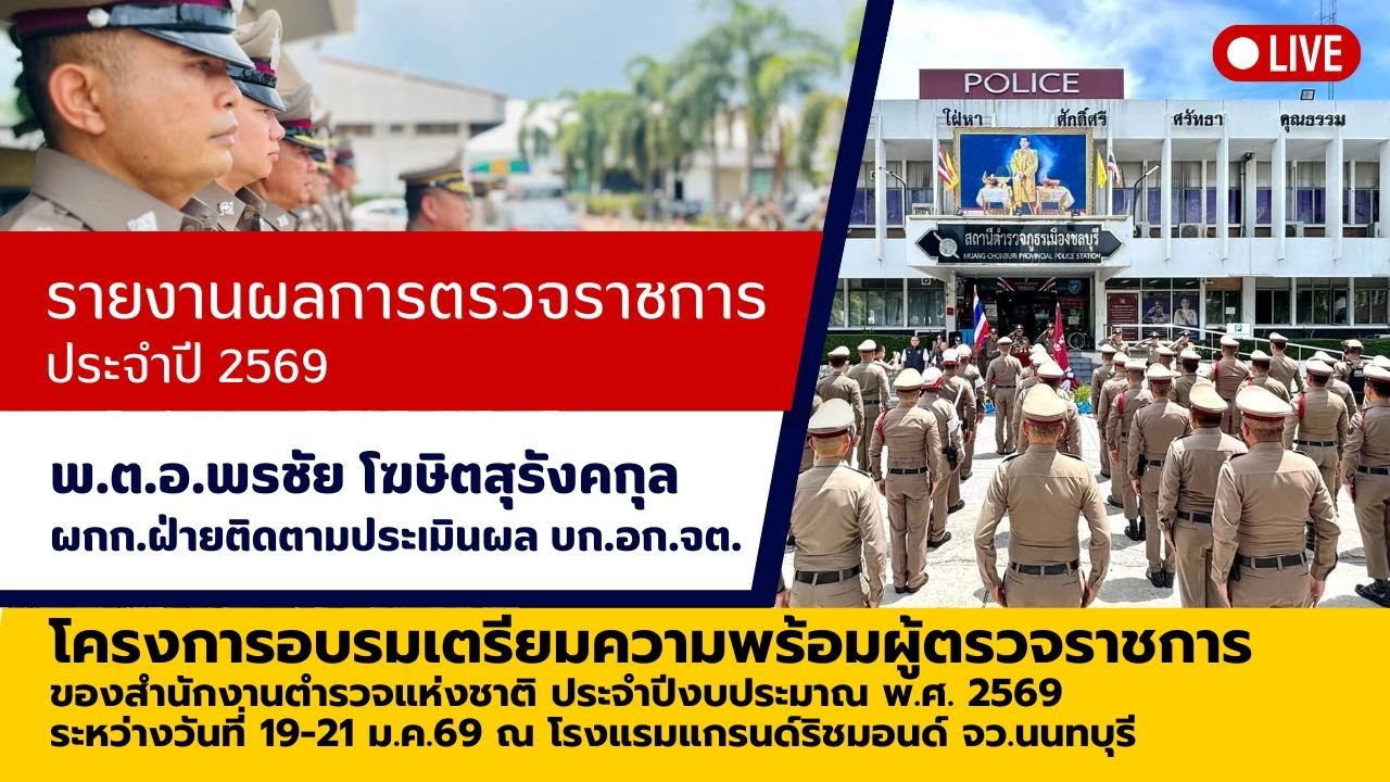รายงานผลการตรวจราชการ ประจำปี 2569