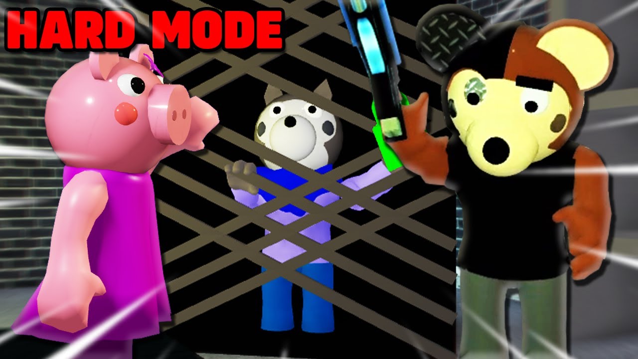 ROBLOX PIGGY HARD MODE STATION!!
