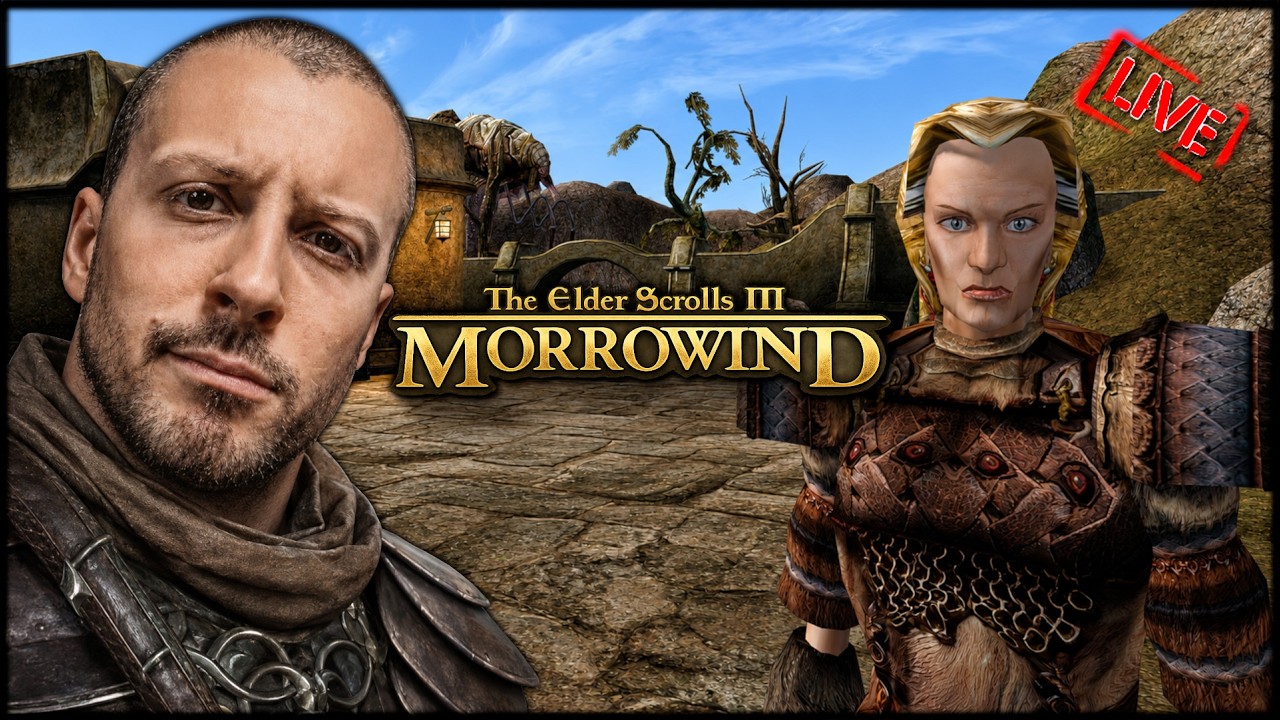 MORROWIND - PIERWSZE KROKI! 🔴 [NA ŻYWO]