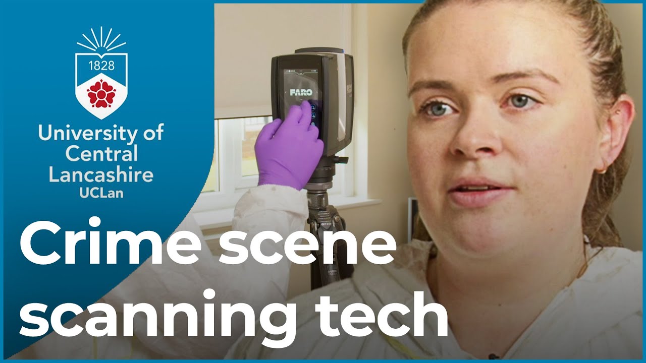 The laser scanning tech taking our forensic science students to the next level
