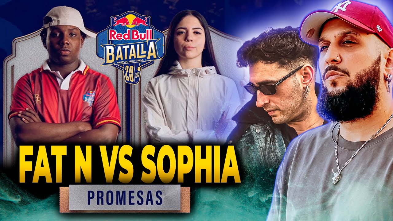 🔥 FAT N VS SOPHIA 🔥 EL FLOW DE FAT N 🔥 RED BULL BATALLA 20 A&Ntilde;OS