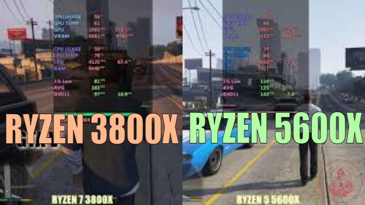 Ryzen 7 3800x vs Ryzen 5 5600x