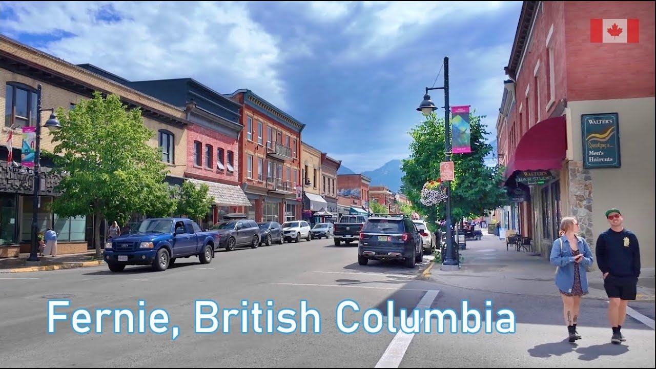 Discover Canada 🇨🇦 Fernie British Columbia - Downtown Walking Tour