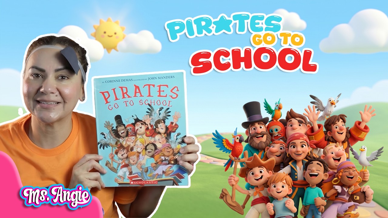 Pirates Go to School Read Aloud + Pop-Up Pirate Language Activity! 🏴‍☠️📚