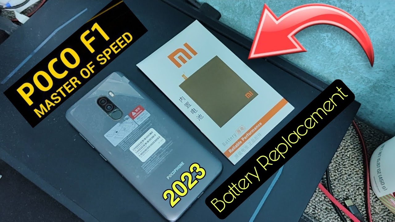 Poco F1 battery change 2023 | Poco F1 Battery Calibration | best battery for poco f1