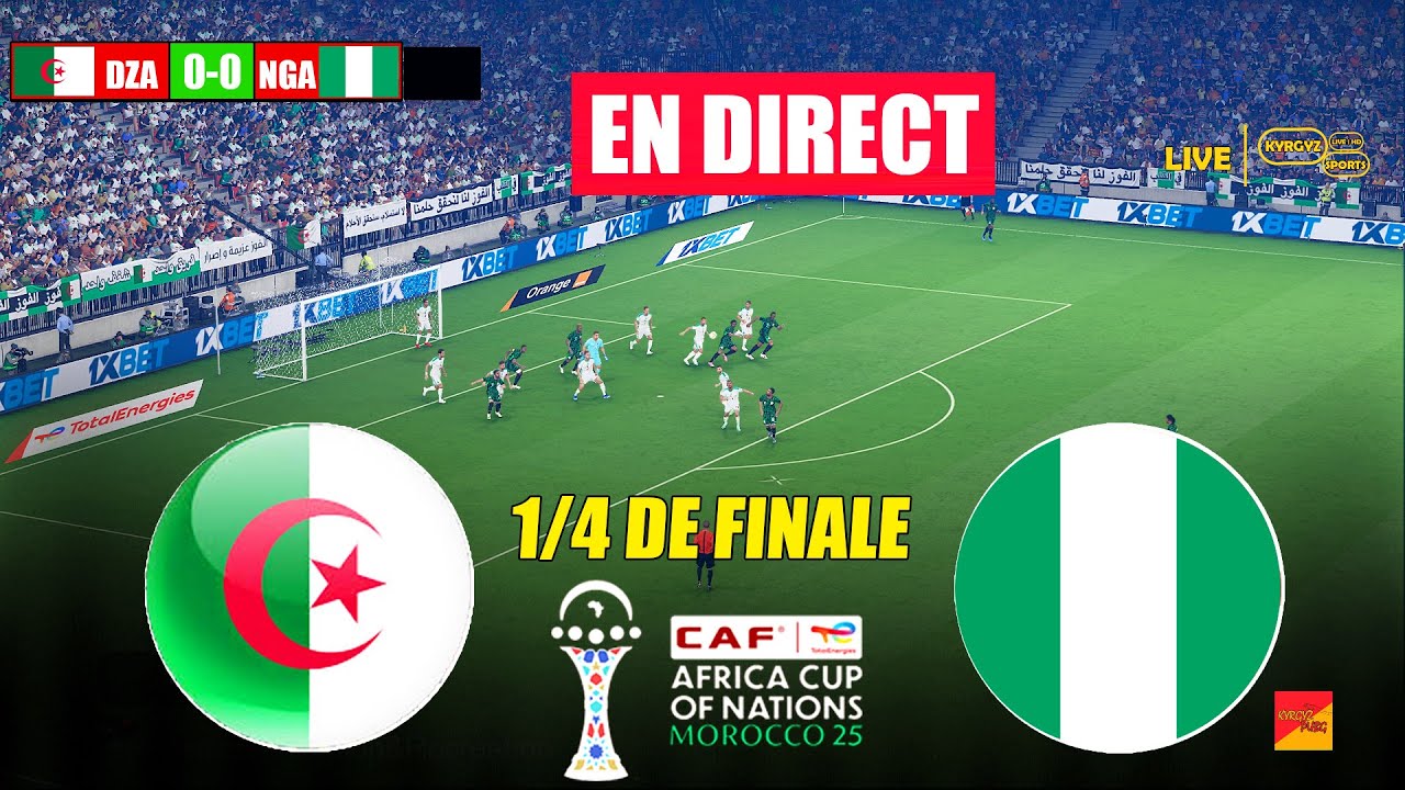 🔴EN DIRECT : ALGÉRIE vs NIGERIA | eFootball PES 21 Simulation Gameplay PC