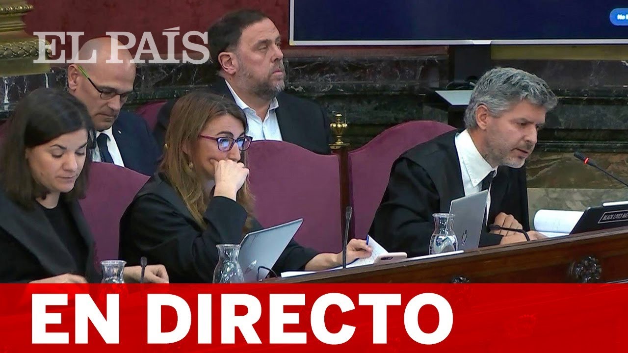 DIRECTO 'PROCÉS' | Sigue la sesión de la tarde del juicio del 'procés'