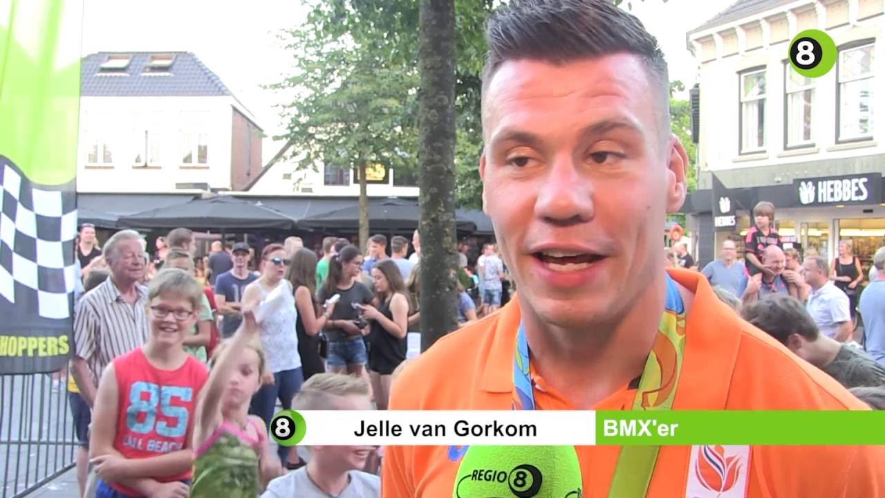 Lichtenvoorde loopt uit voor huldiging BMX'er Jelle van Gorkom