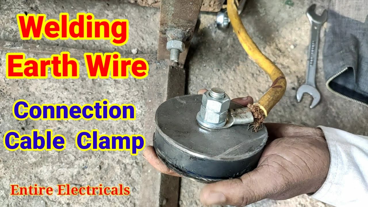 Welding Earth Cable Connector Clamp
