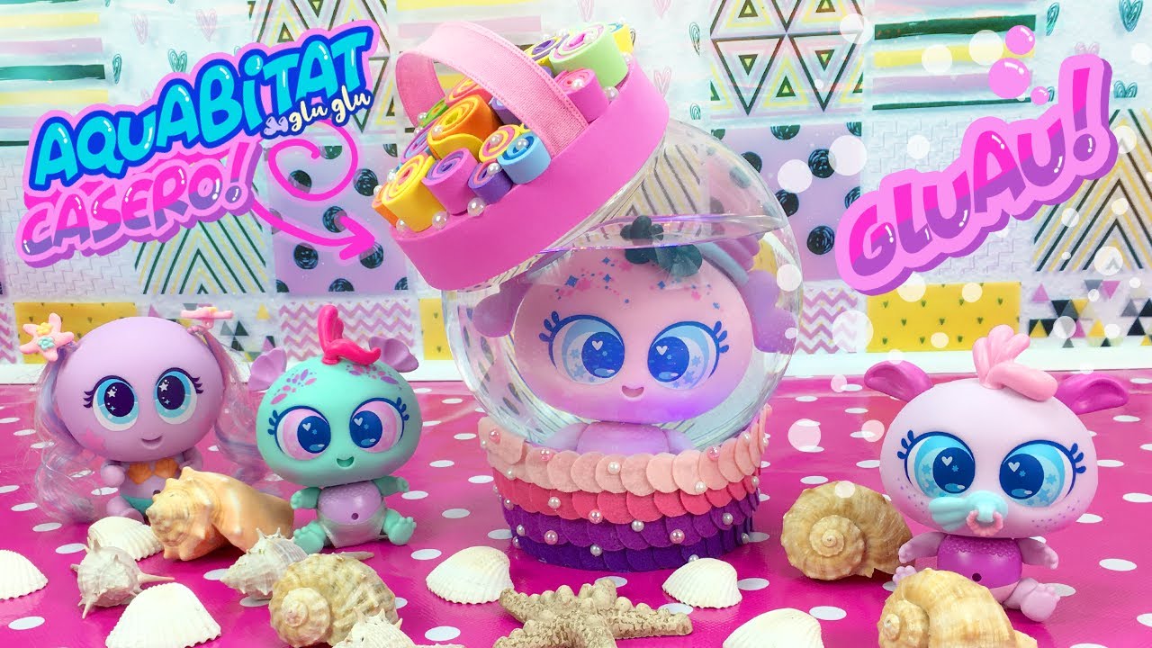AQUAMERITOS 💙 Cómo hacer un AQUABITAT casero, transportable y con luces💡😝 Ksi meritos Distroller